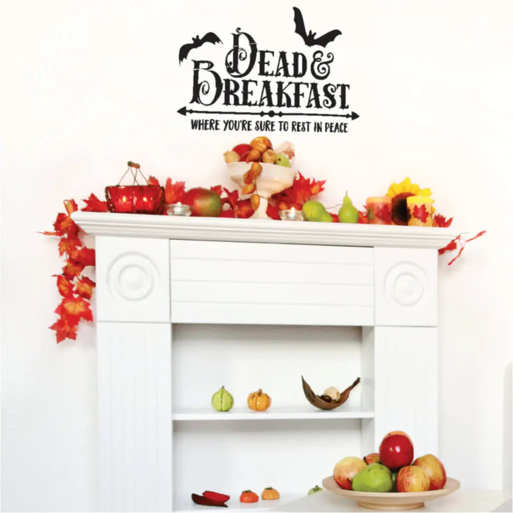 Dead and Breakfast Bed & Breakfast Halloween Decor