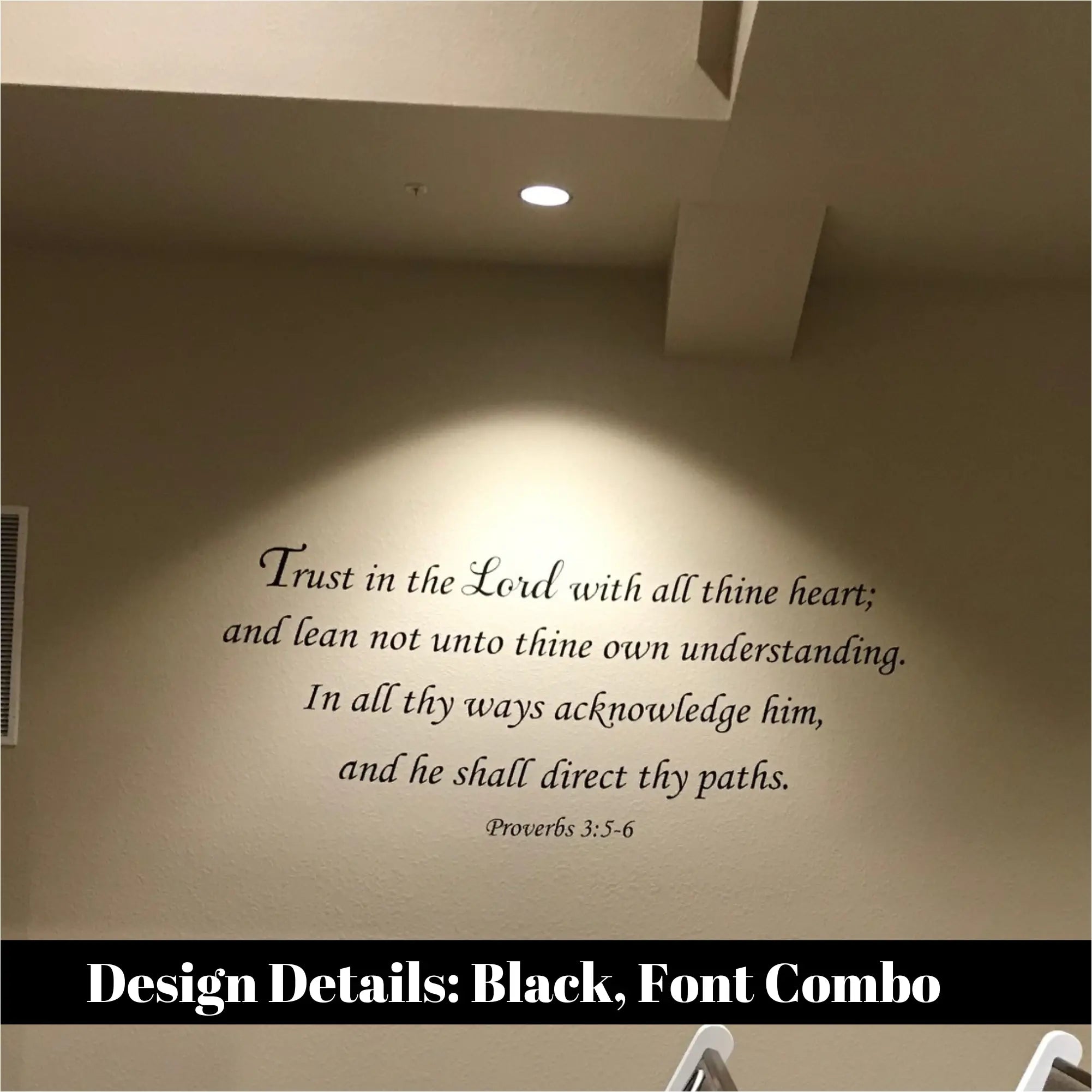 Divine Scripture Décor Package - 5 Bible Verse Decals Decal