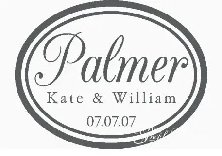 The Simple Stencil Wedding Monogram - Thumbnail 3