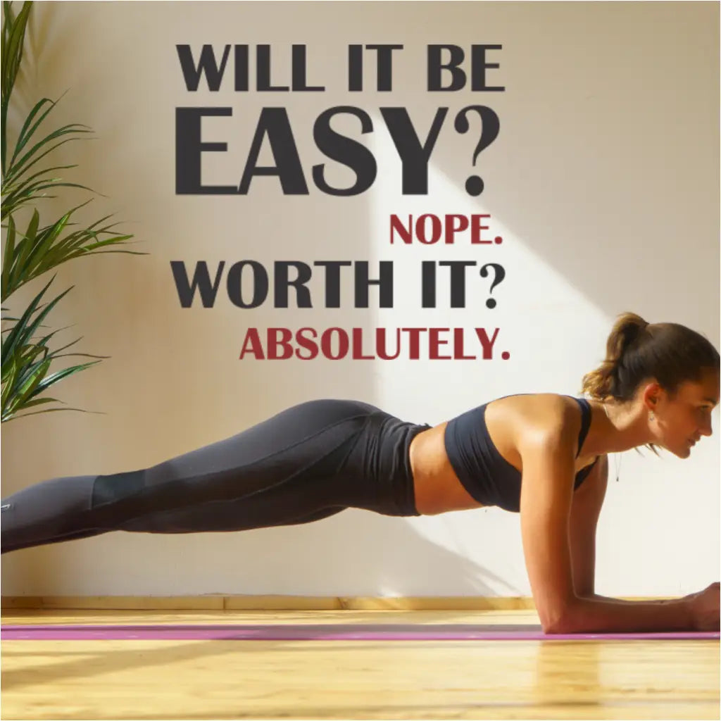 Will it be easy? Nope Worth it? Absolutely. Wall Decal
