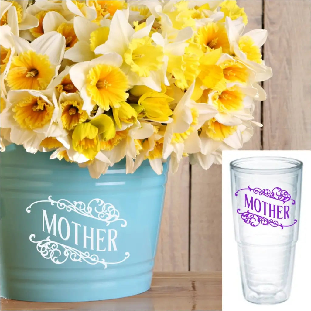 Embellished MOTHER Decal