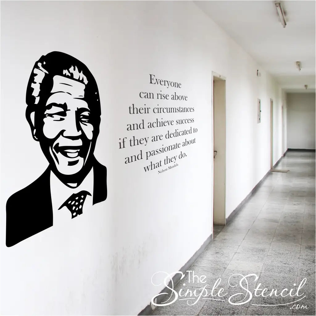 Everyone Can Rise Mandela Wall Quote - Thumbnail 2
