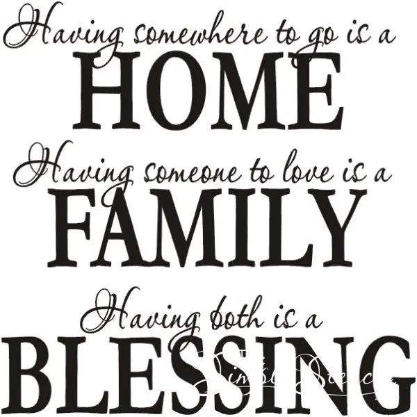 Family Home Blessings Iii