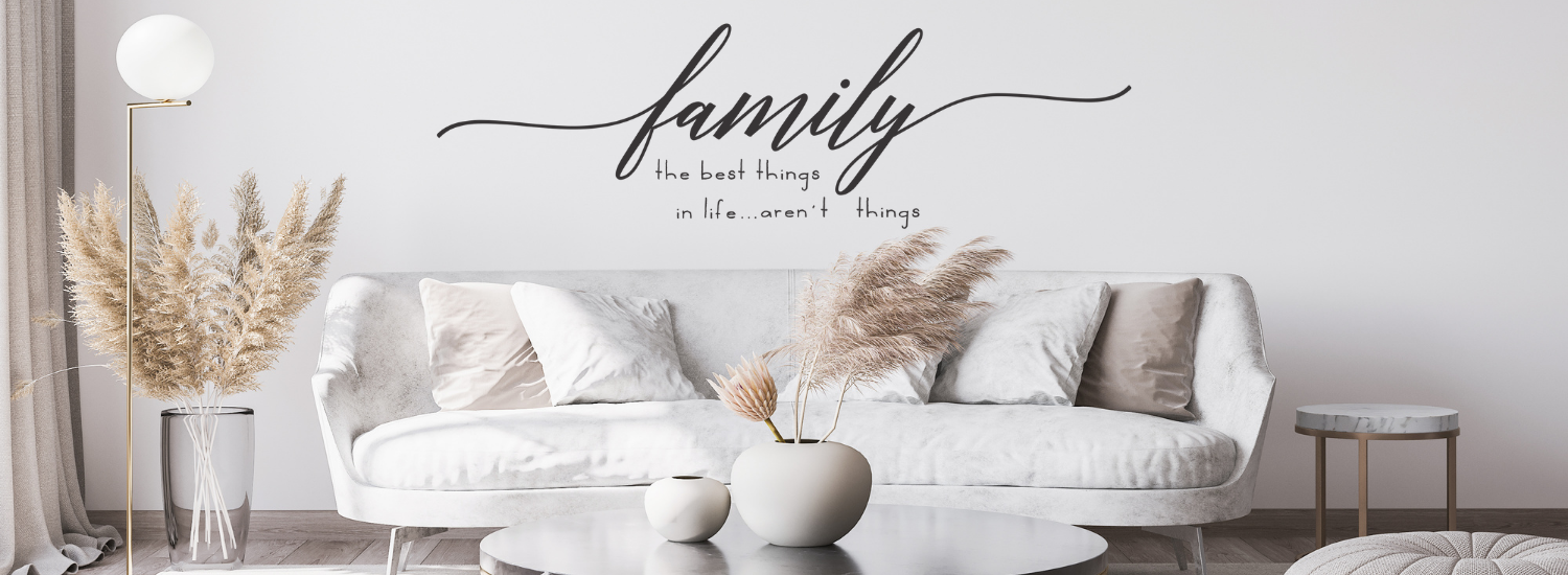 Beautiful Vinyl Wall and Window Decals To Decorate Your Home. Easy to apply and removable high-quality wall transfers that appear stenciled on walls but can be removed when ready for a change. A large collection of decals for every home decorating room.