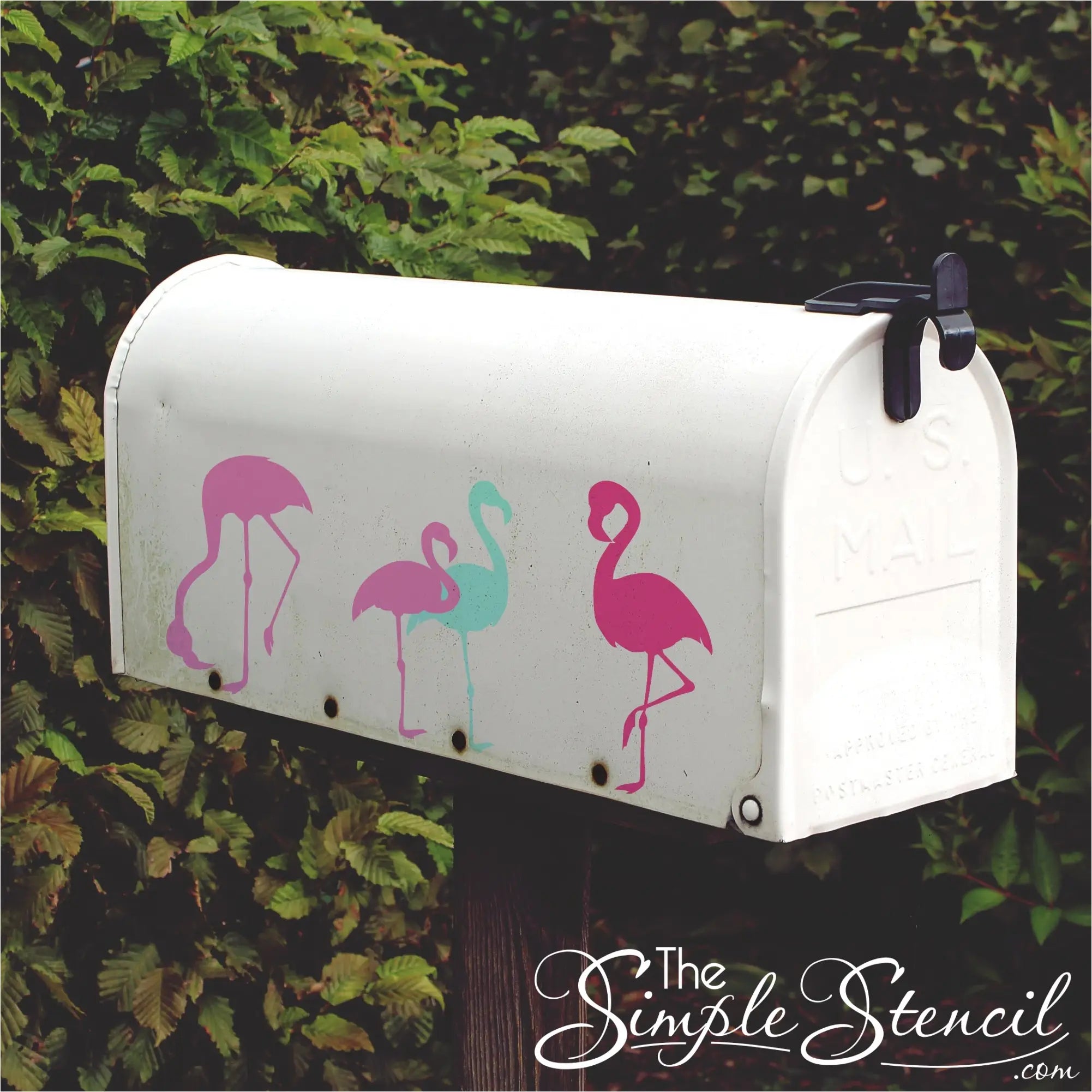 Flamingo Wall and Window Decal Set - Thumbnail 4