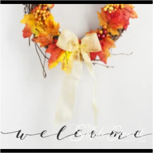Flowing Welcome Decal