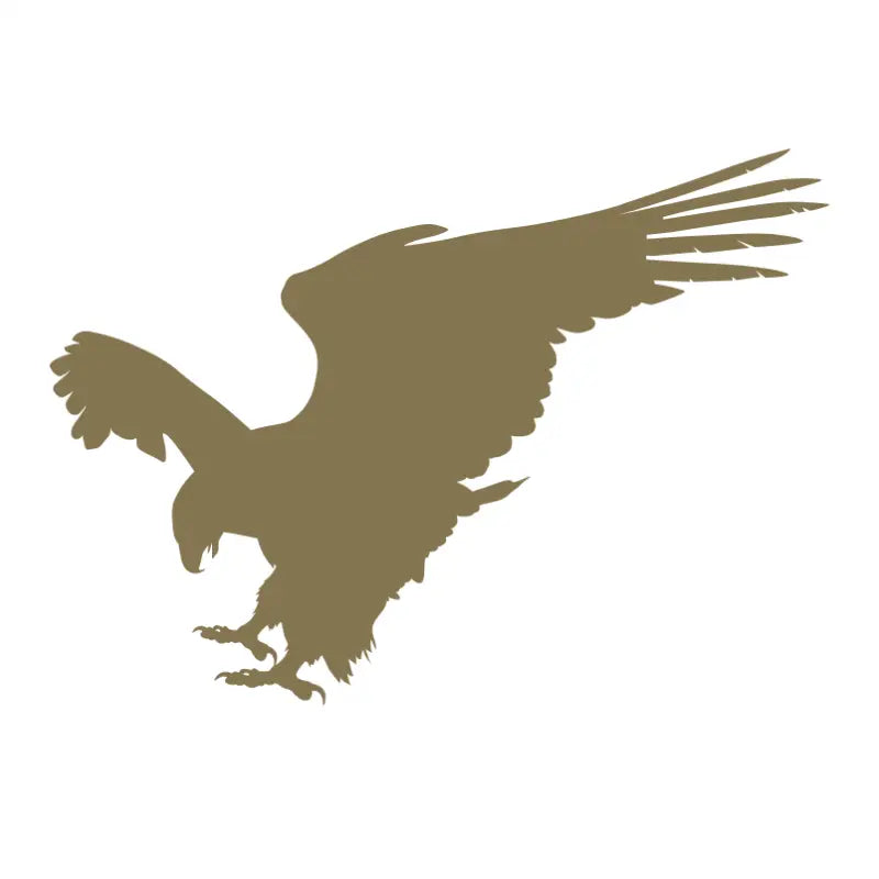 Flying Eagle With Talons Decal