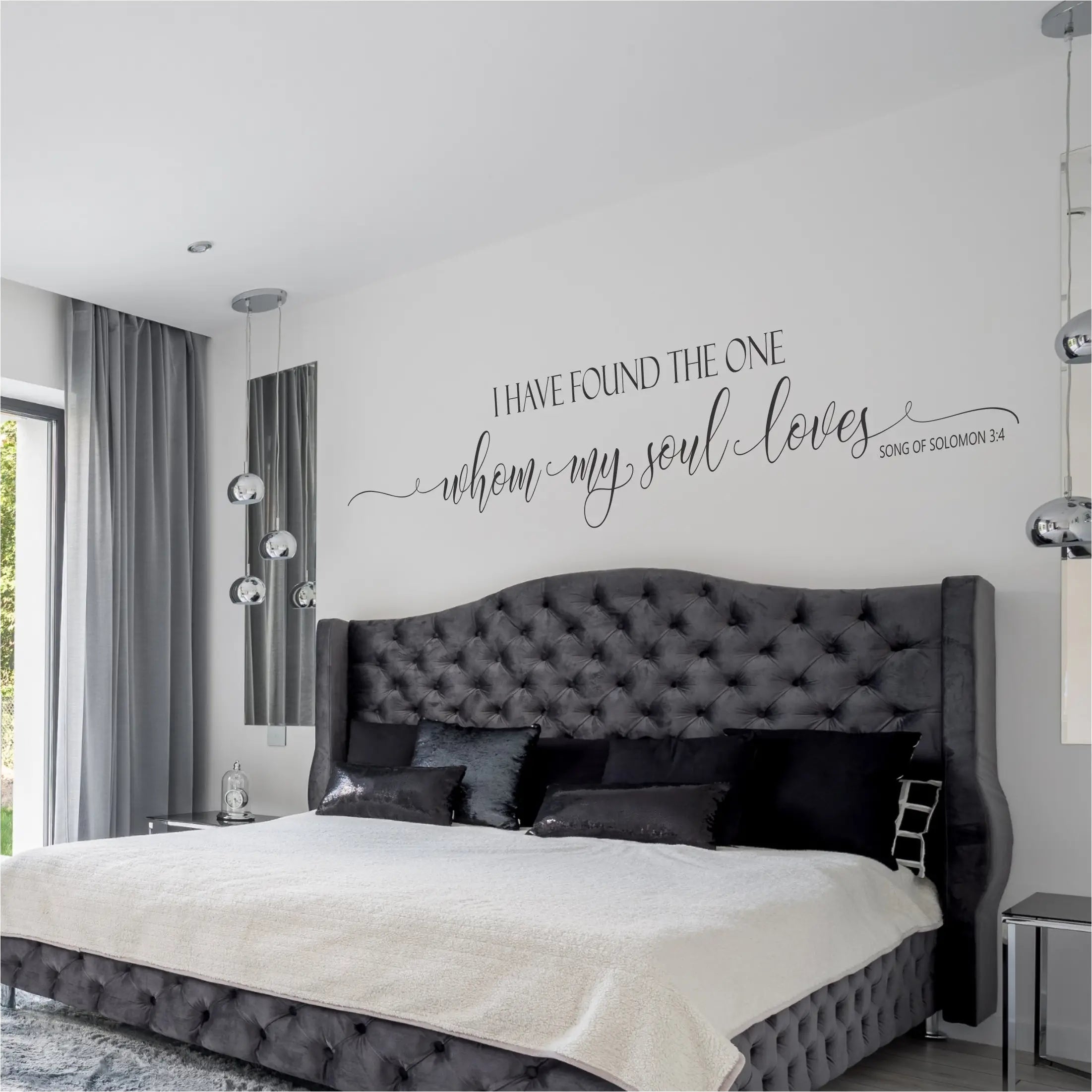 I Have Found The One Whom My Soul Loves Song Of Solomon | Wall Decal