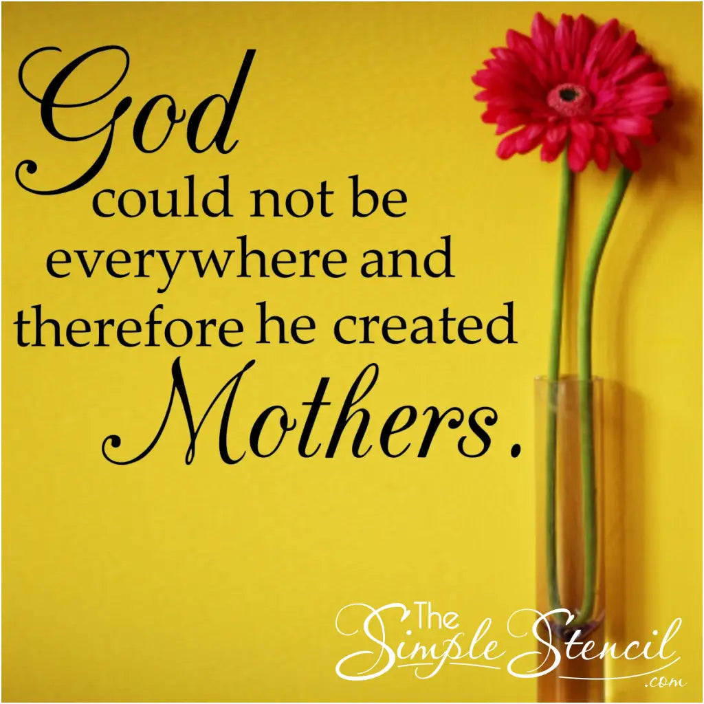 God Created Mothers