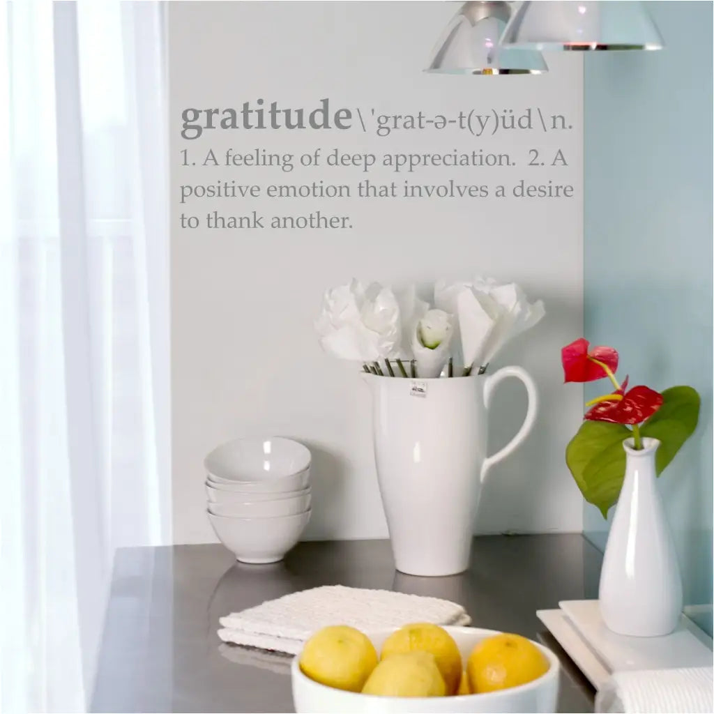 Gratitude Definitions Collection