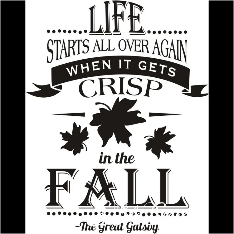 Great Gatsby Fall Quote