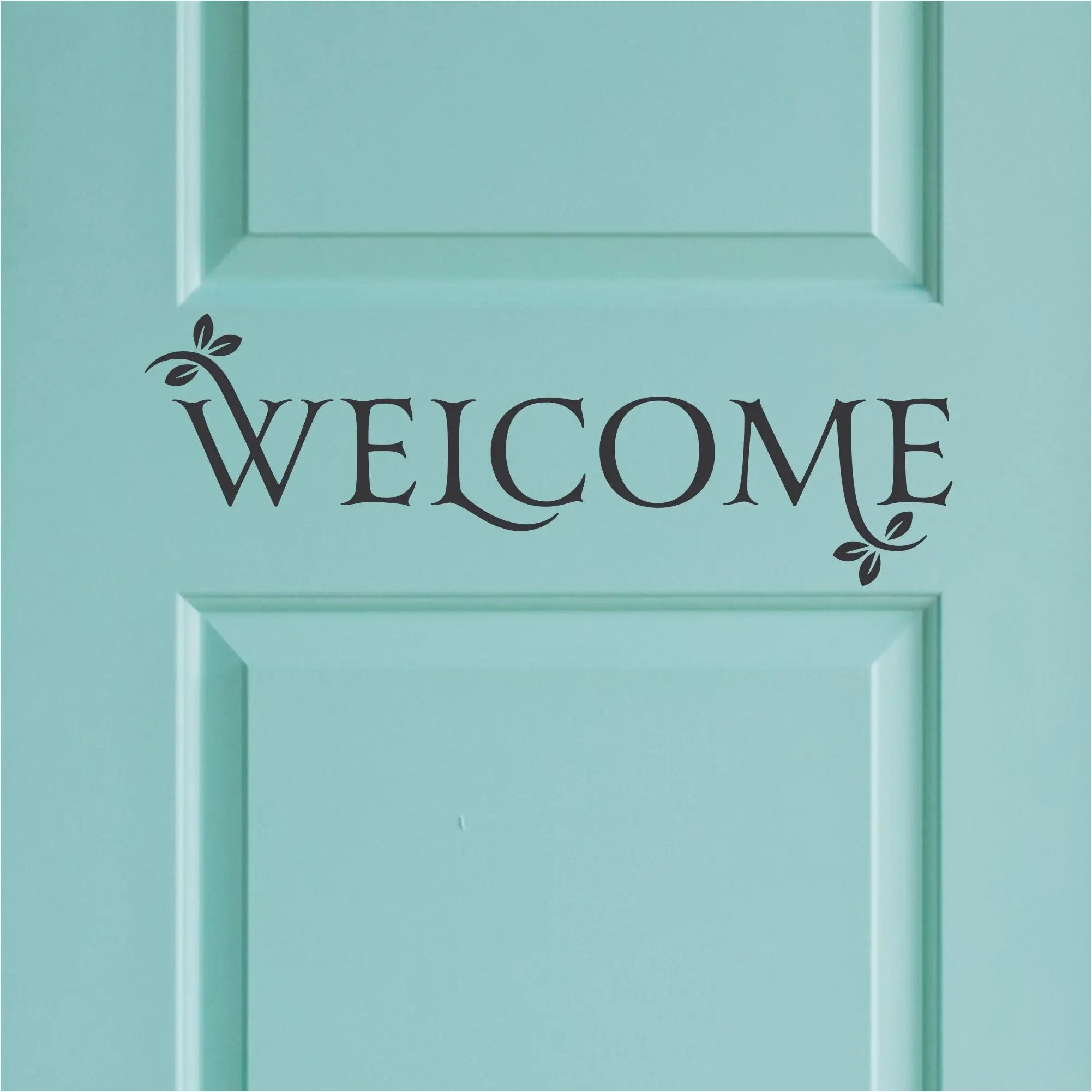 Growing Welcome Decal Sticker | Welcoming Door Sign