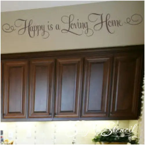 Happy Is A Loving Home