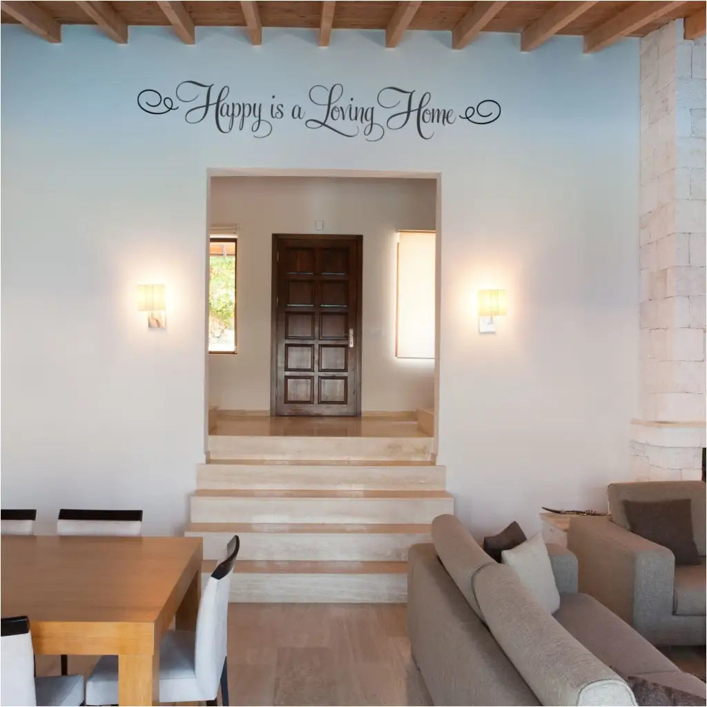 Happy is a Loving Home