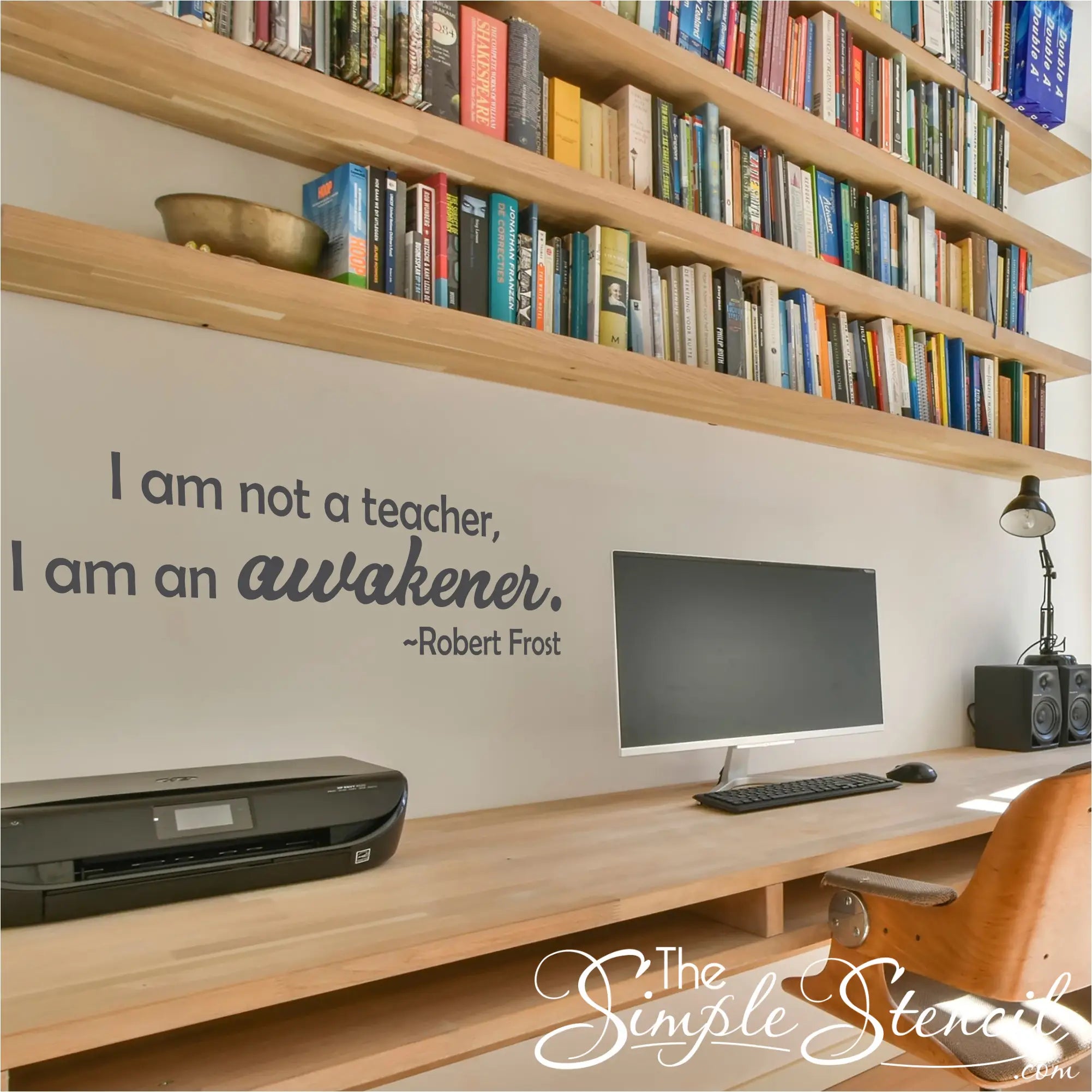 Being A Teacher Inspirational Quote Wall Decal - Thumbnail 3