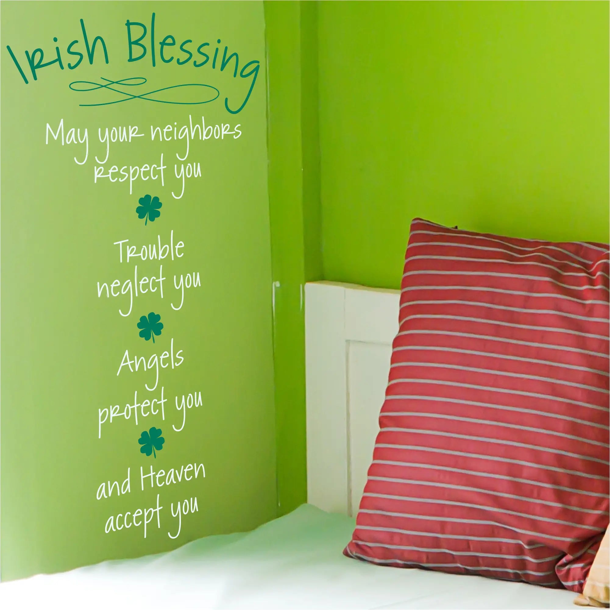 Irish Blessing About Neighbors Trouble Angels & Heaven