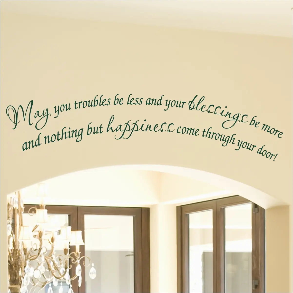 Irish Proverb Doorway Wall Quote