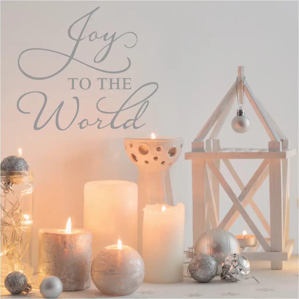 Joy to the world Wall Decal