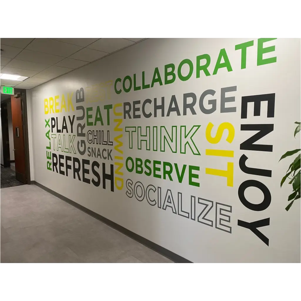 Teacher Lounge Decor | Wall Decals, Murals & Signage Inspire Educators ...