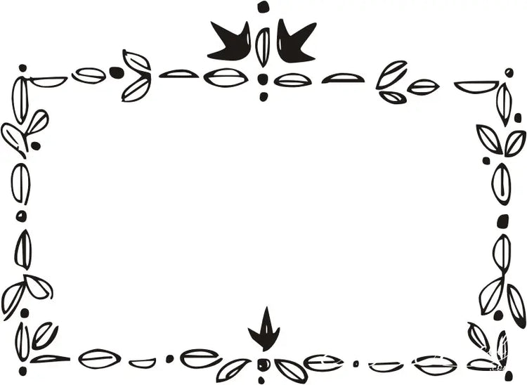 Leaves Frame