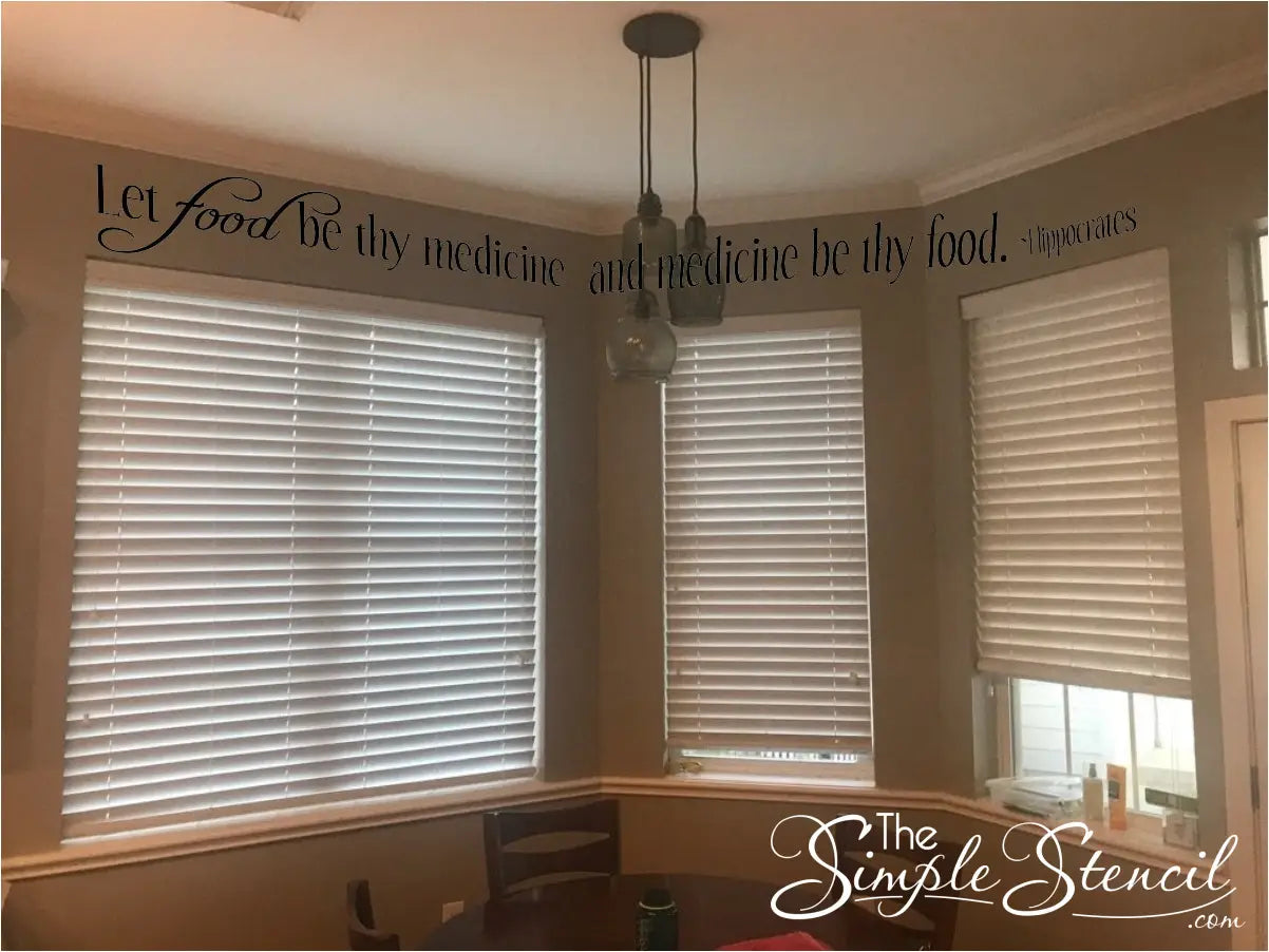 The Simple Stencil Wall Quote Decal - Thumbnail 4