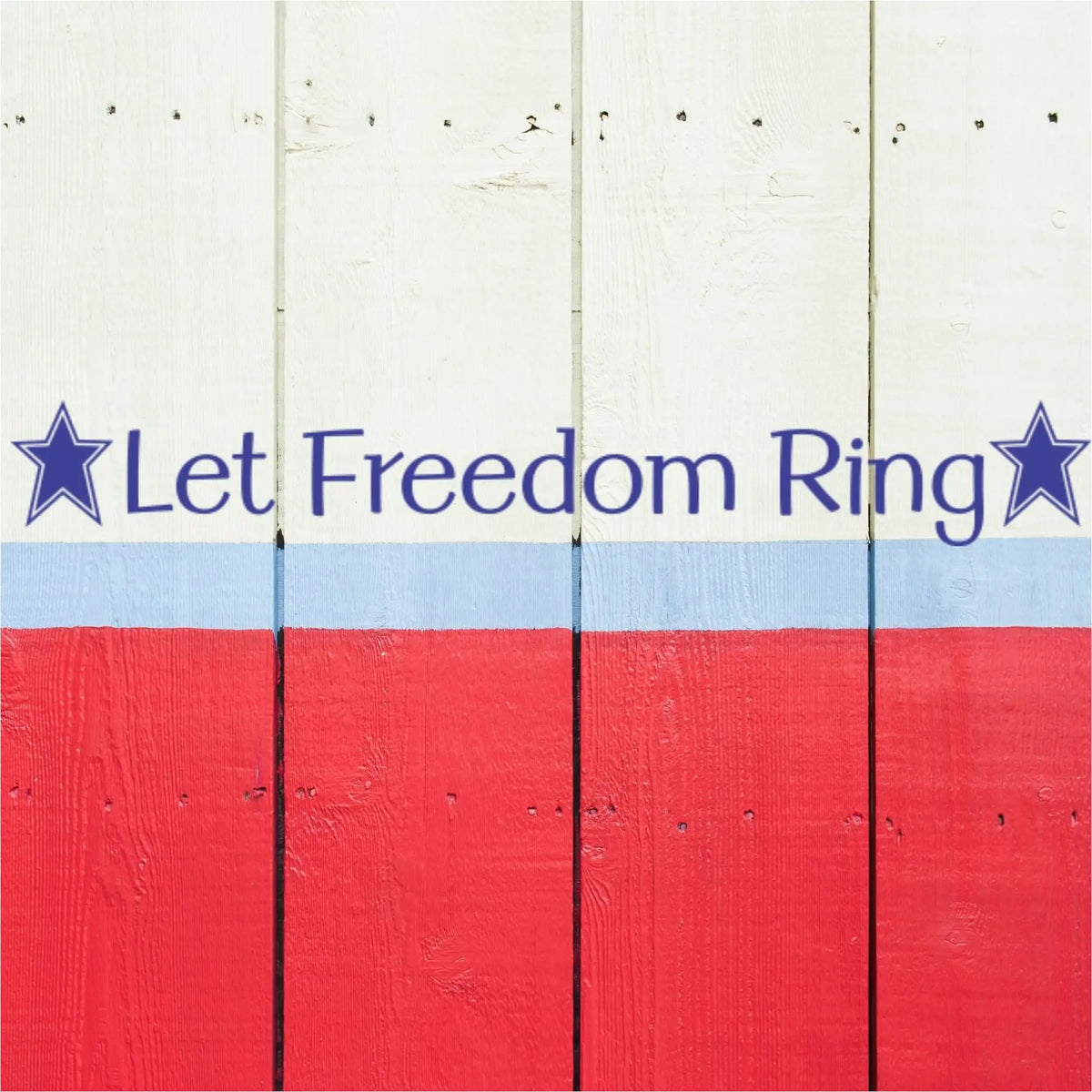 Let Freedom Ring | Patriotic Holiday Wall & Window Decals | Home Decor ...