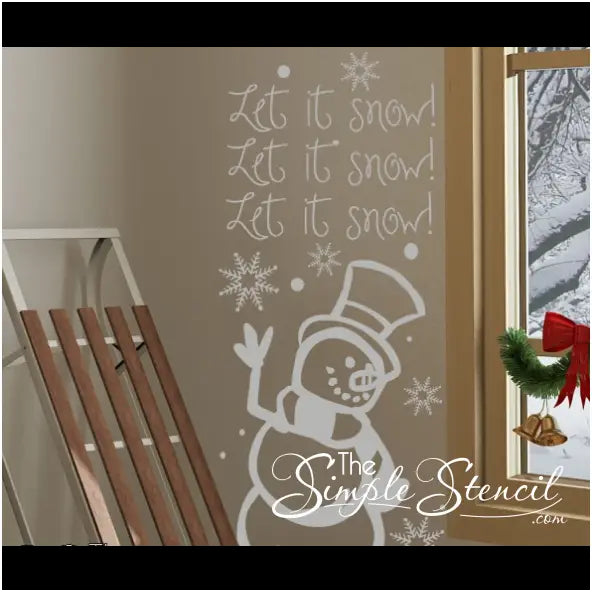 Let It Snow... Snowman