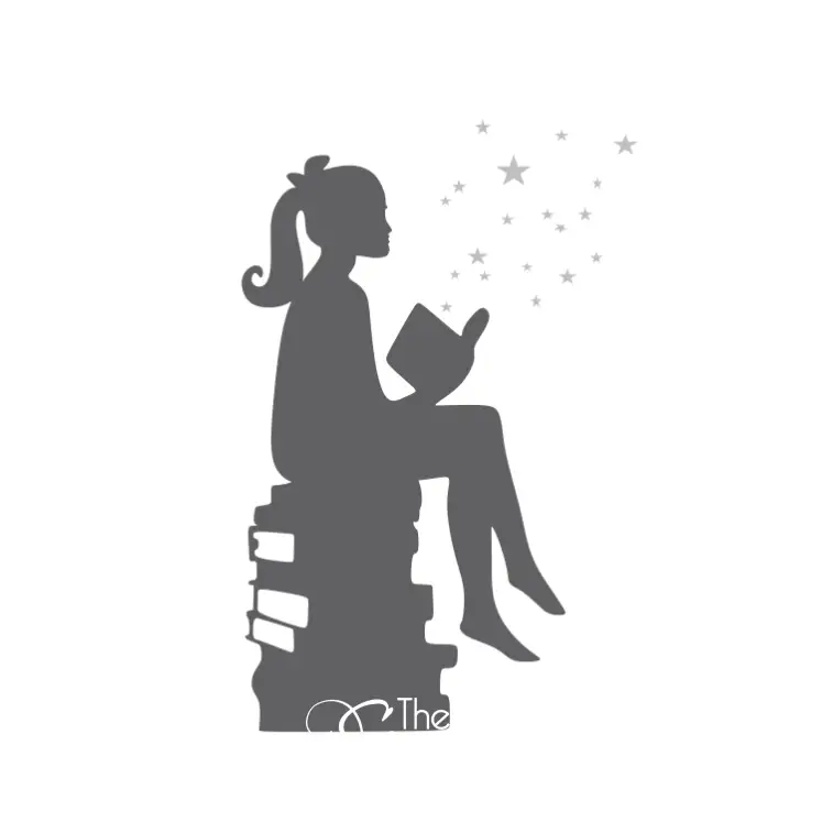 Library Wall Display Imagination Girl Reading Decor - Thumbnail 3