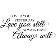 Loved You Yesterday Love Still