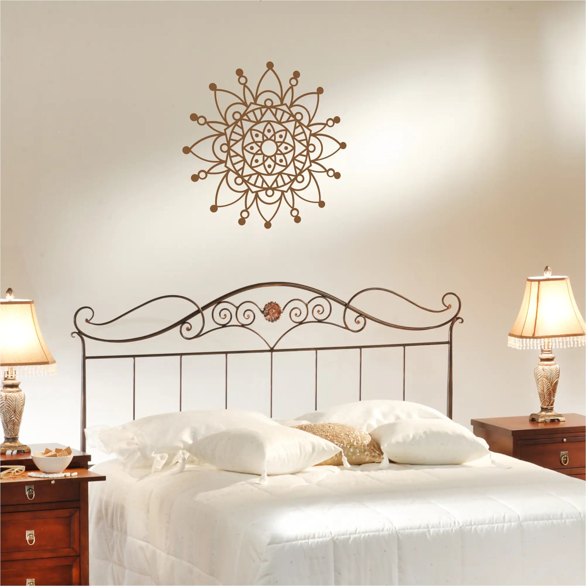 The Simple Stencil Mandala Wall Decal - Thumbnail 3