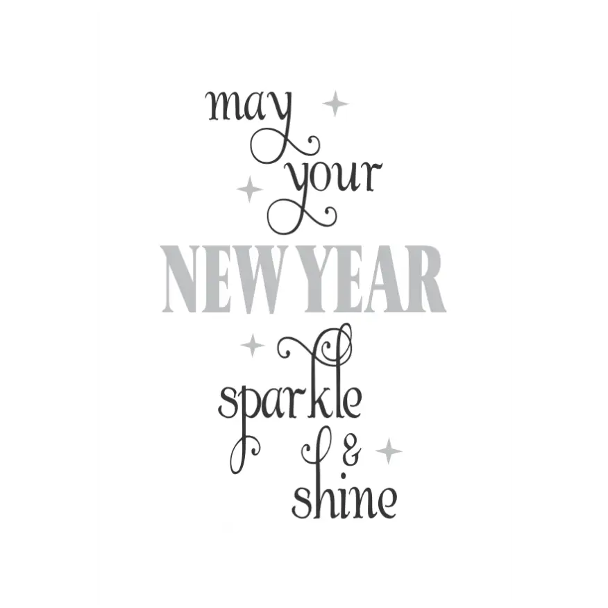 May Your New Year Sparkle And Shine