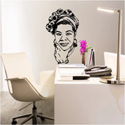 Maya Angelou Silhouette Wall Decal