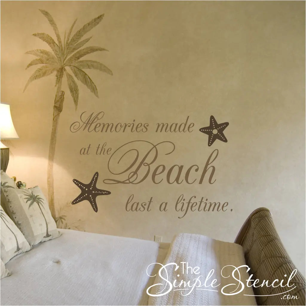 Memories Made At The Beach Wall Quote - Thumbnail 2
