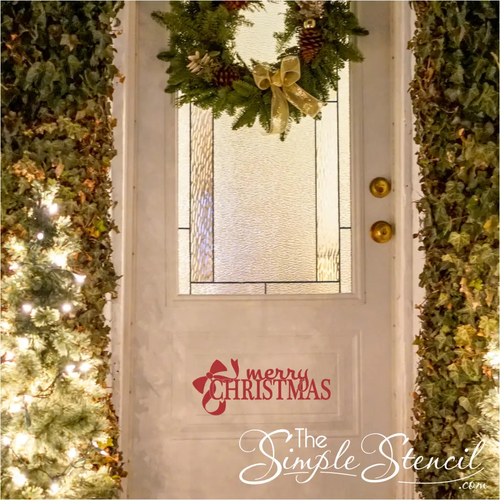 Whimsical Have Yourself a Merry Little Christmas Decal - Thumbnail 3