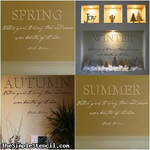Natures Seasons Dickens Quote Themepack