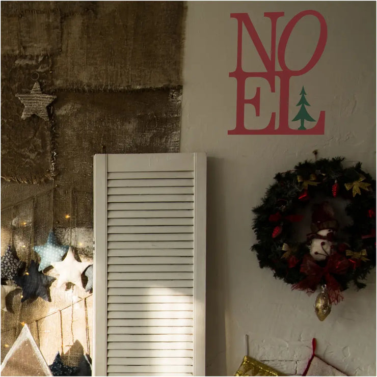 Noel | Vinyl Decal For Holiday Christmas Display