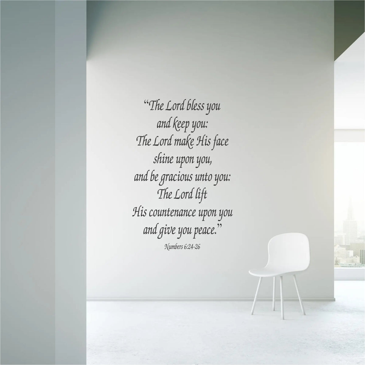 Numbers 6:24 May the Lord Bless & Keep You | Bible Verse Wall Decal ...