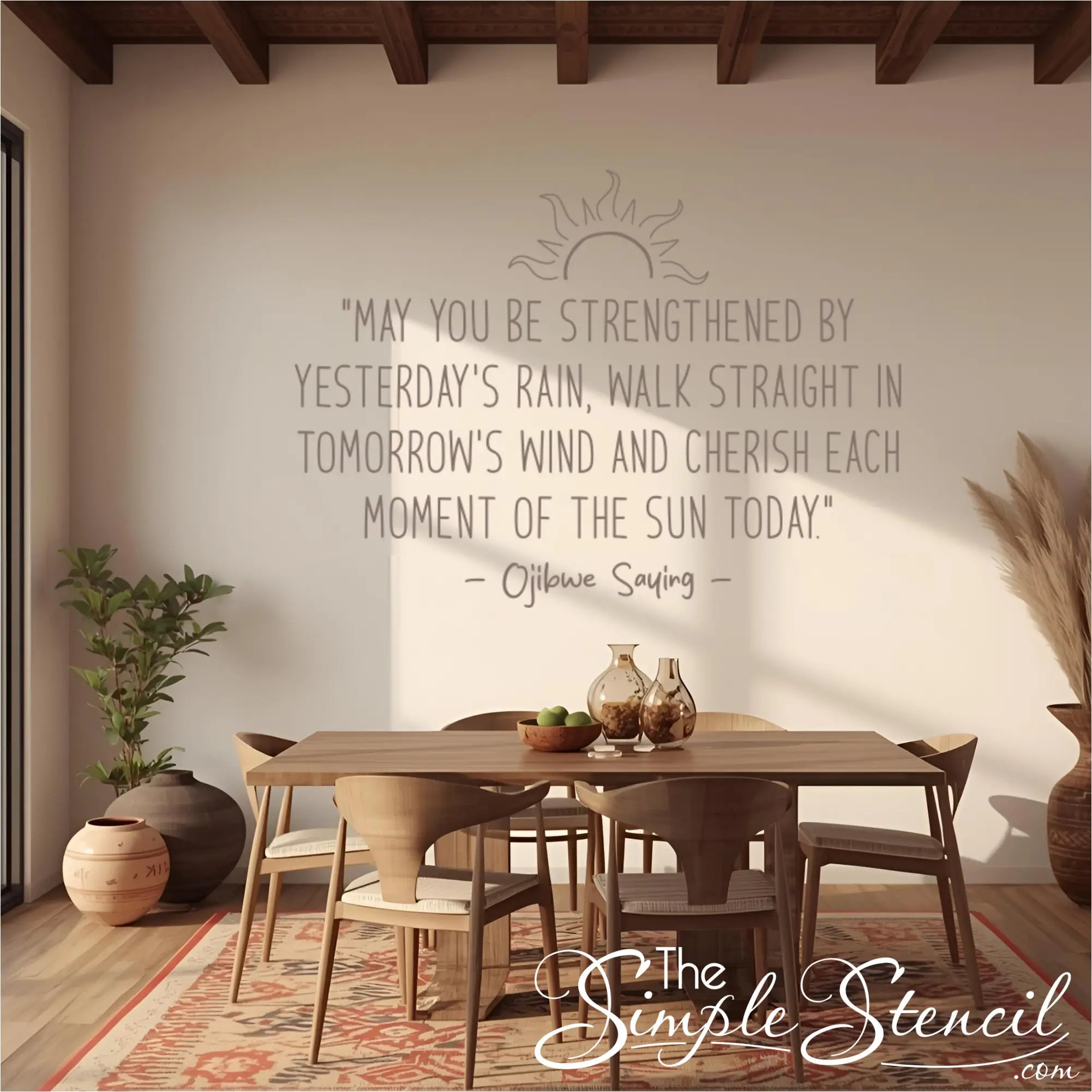 Ojibwe Saying Wall Decal - Thumbnail 3