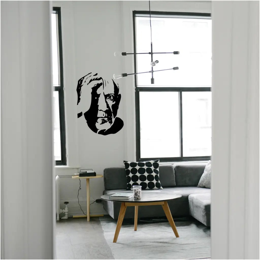 Pablo Picasso Silhouette Vinyl Wall Art