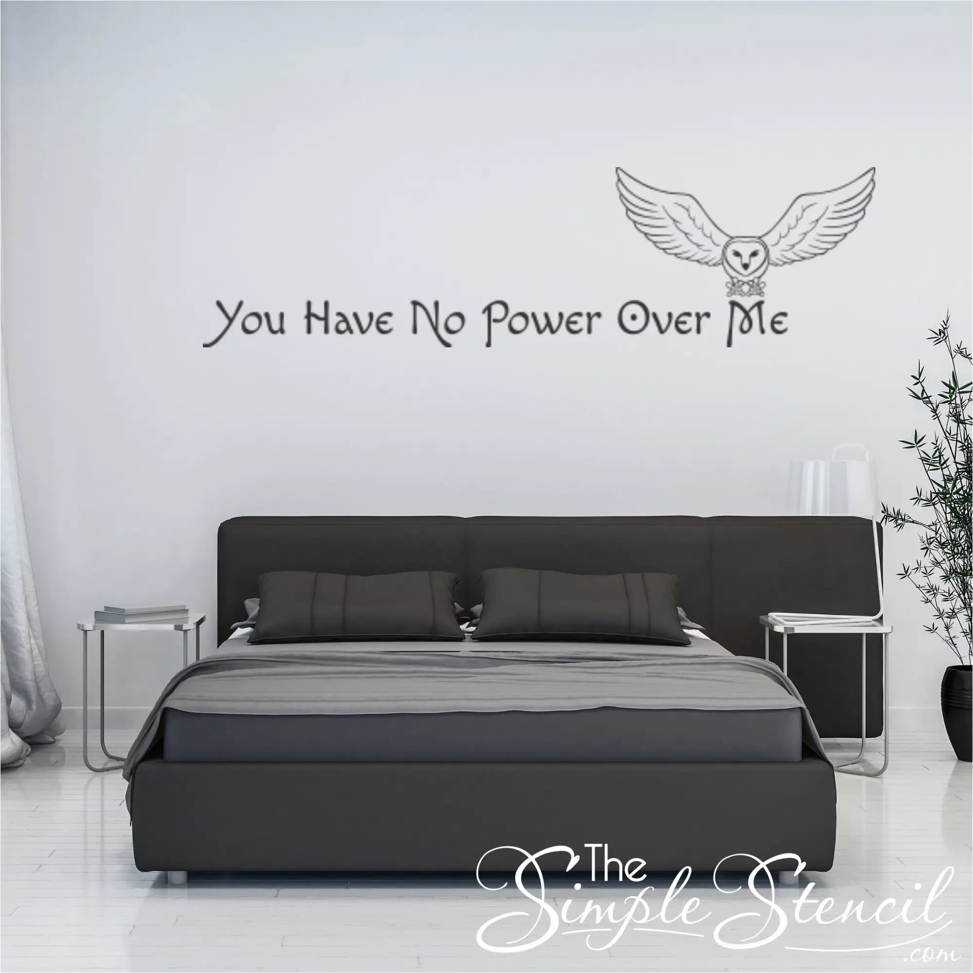 You Have No Power Over Me - Labyrinth Movie Owl Decal