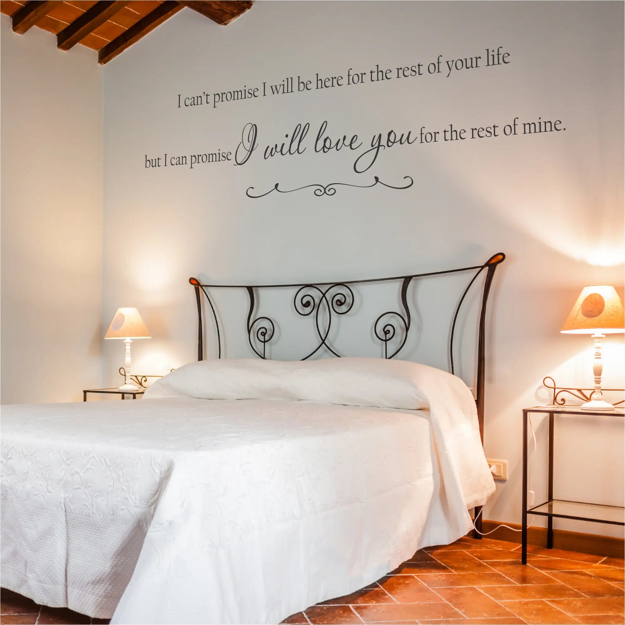 Promises - Romantic Vinyl Wall Decal