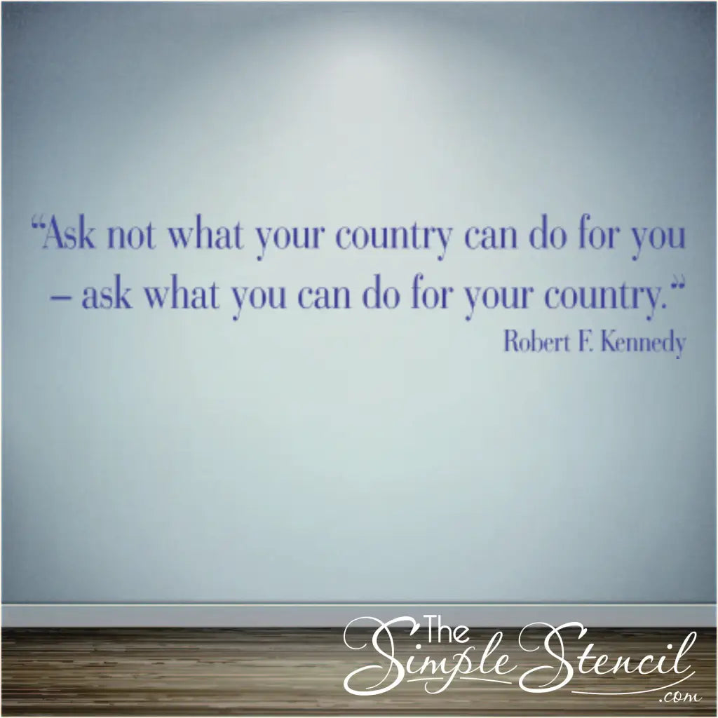 Robert F. Kennedy Quote Wall Decal - Thumbnail 3