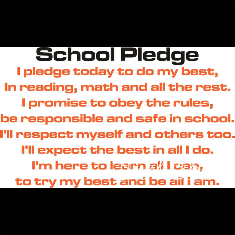 School Pledge