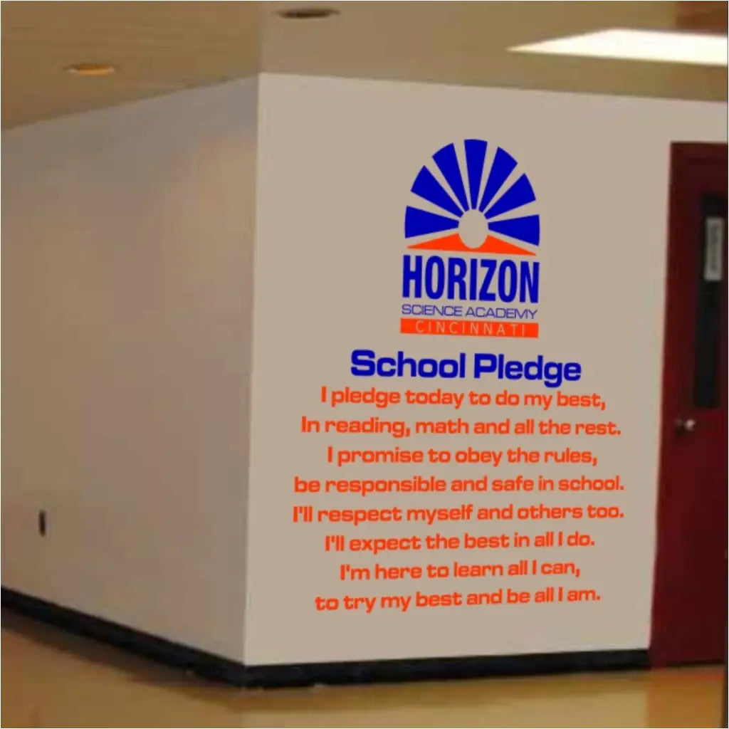 Motivational Wall Decals & Murals for Administrative School Offices ...