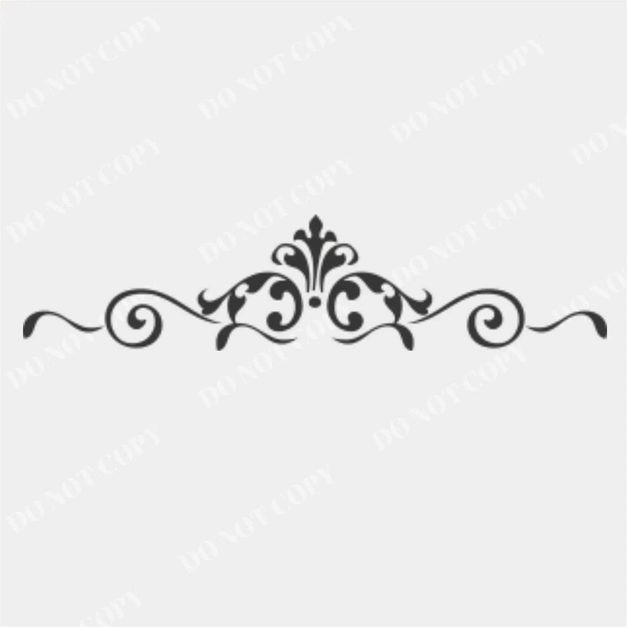 Scroll bracket Home Decor Decals