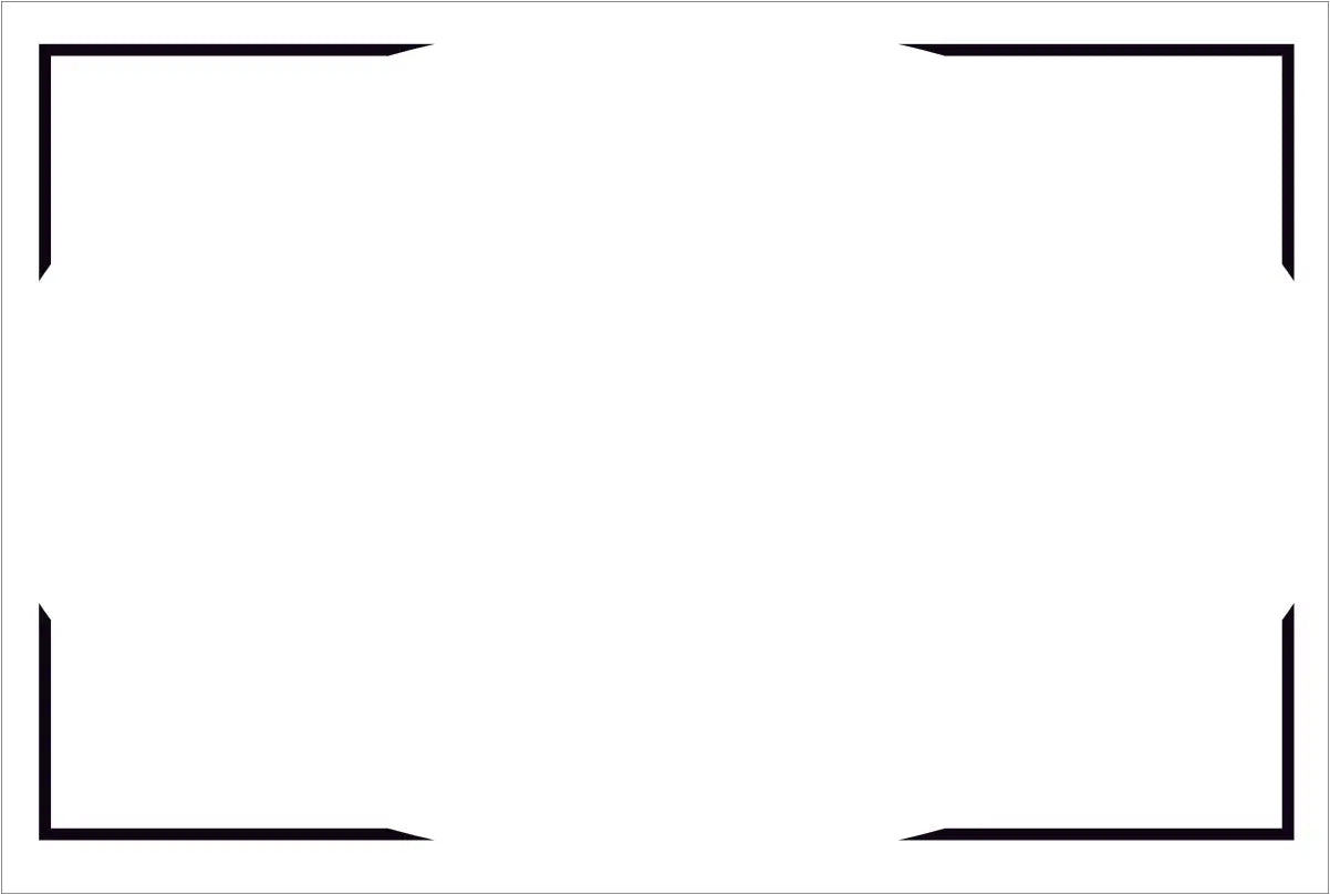 Simple Line Corner Frame