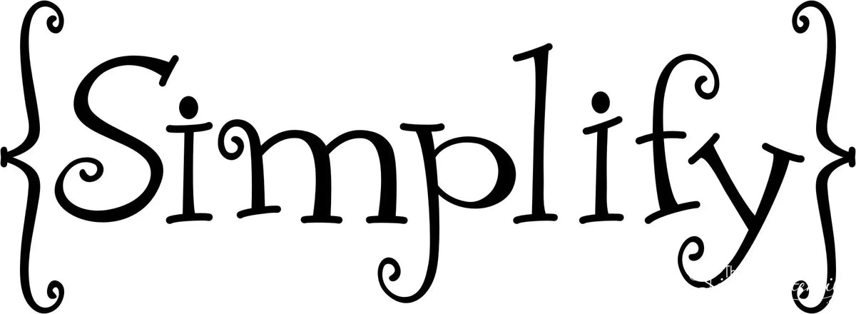 Simplify | Large Vinyl Wall Decals For Home or School Math Classroom ...