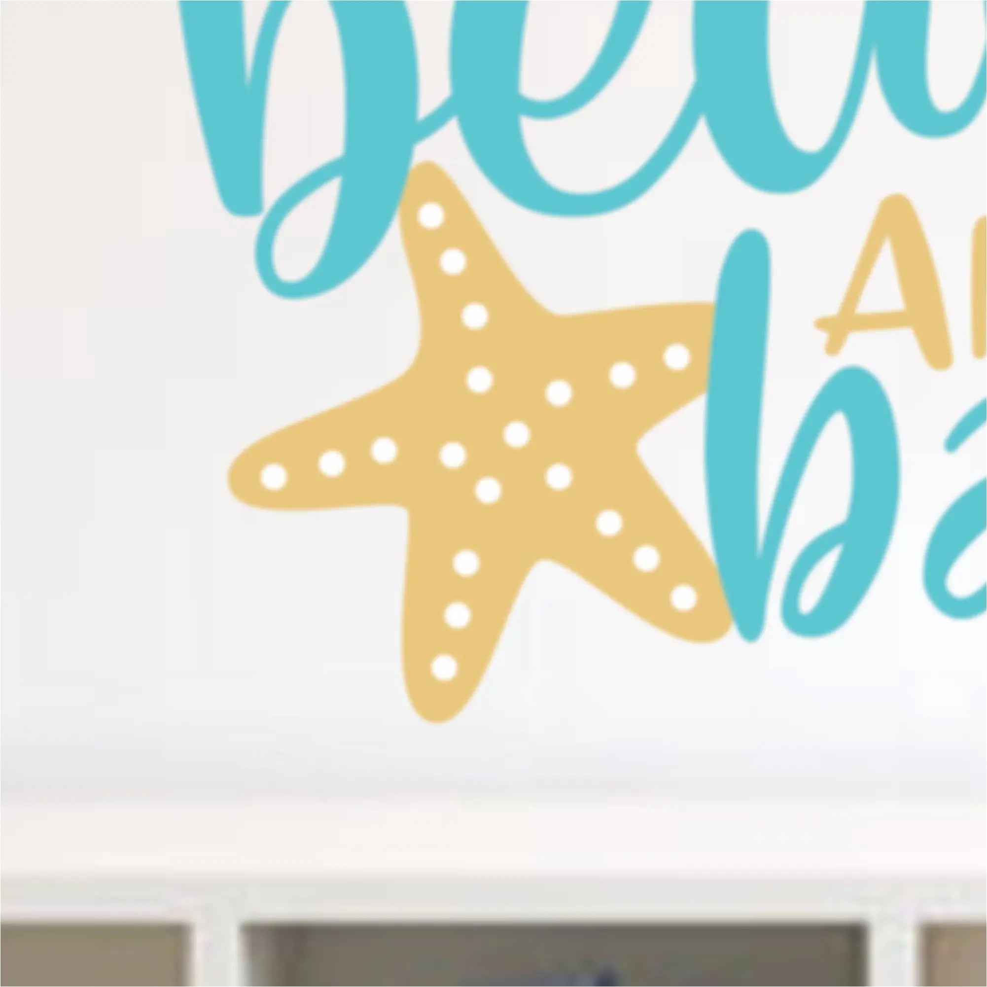 Starfish Wall Decal - Single