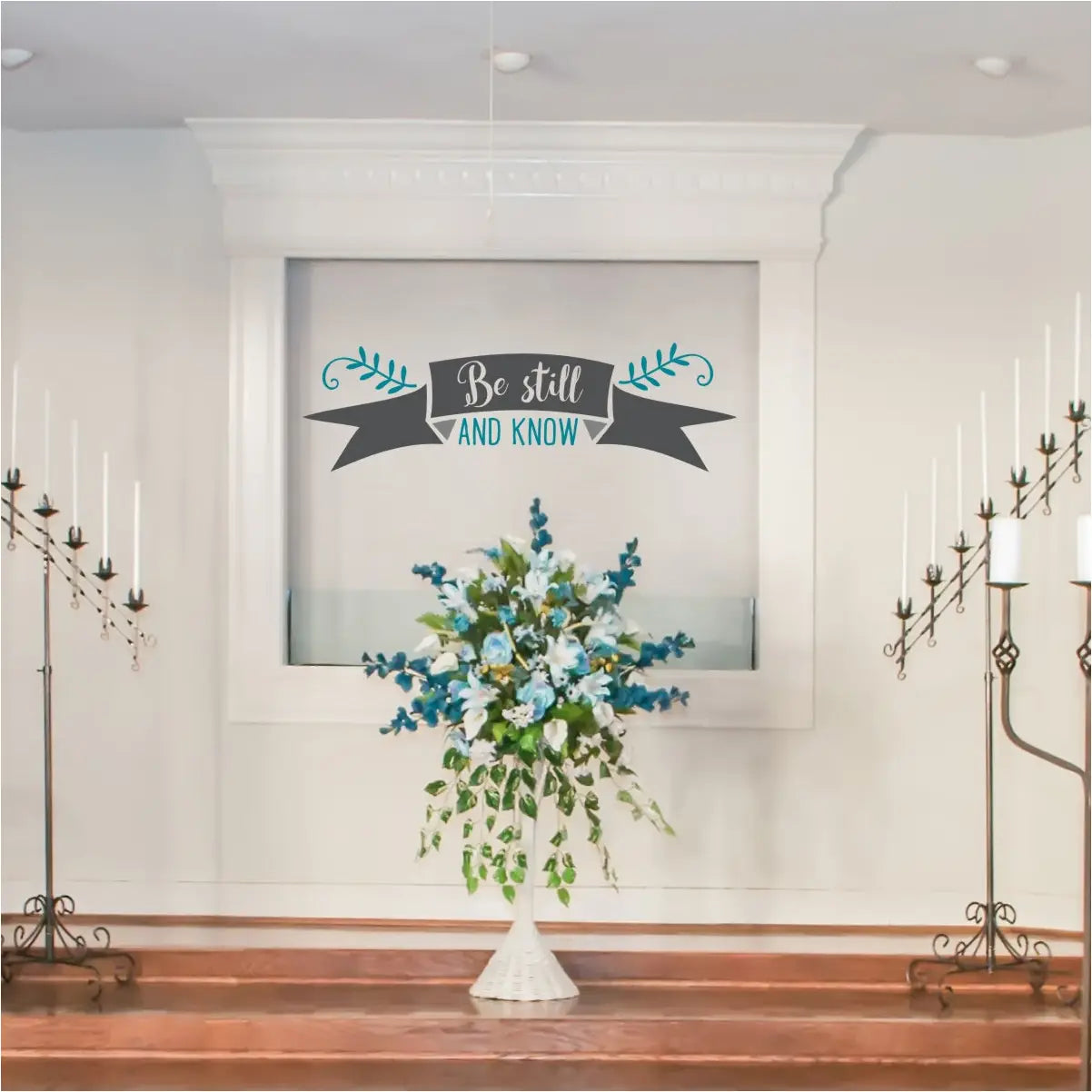 Be Still And Know | Christian Vinyl Wall Decal