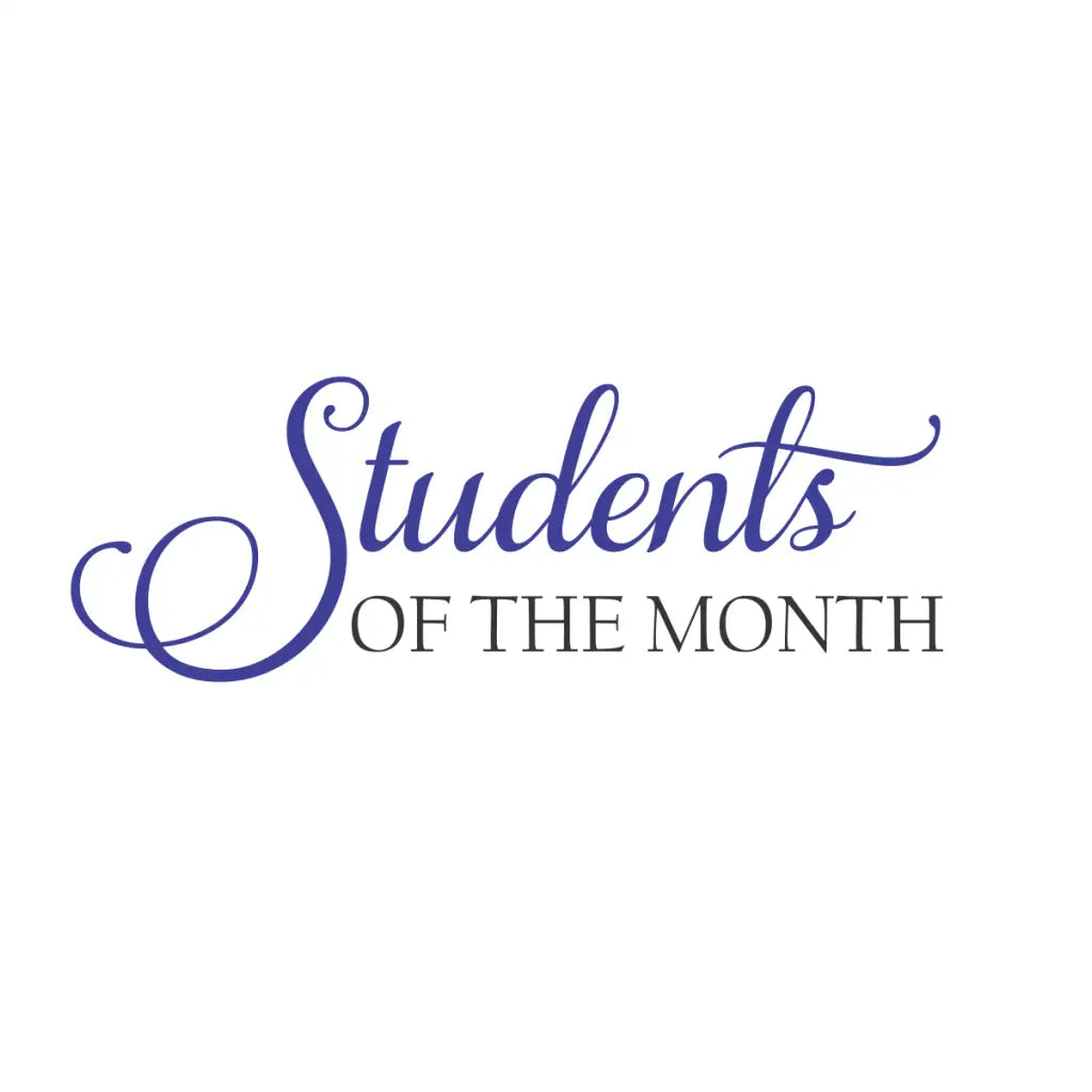 Student Of The Month Wall Display Decal | The Simple Stencil